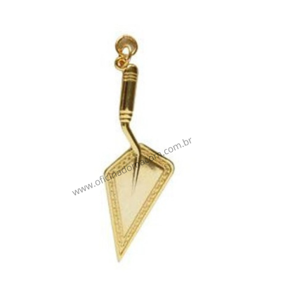 Joia Arquiteto Trolha Dourado