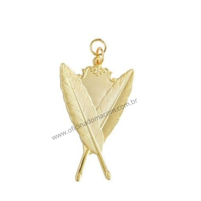 Joia Secretário Dourado