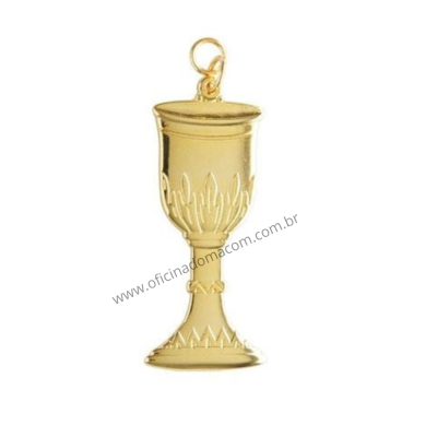 Joia Mestre Banquete Taça Dourado