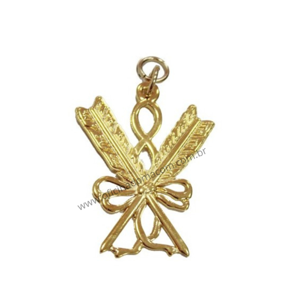 Joia Secretário Dourado RER