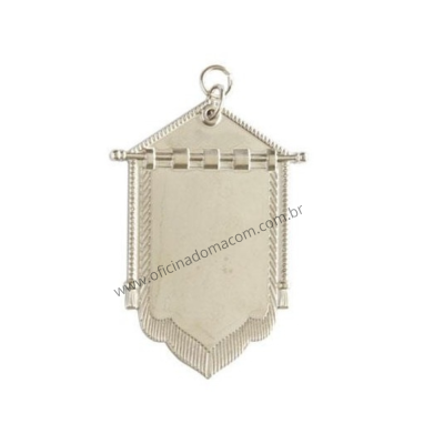 Joia Porta Estandarte Prata