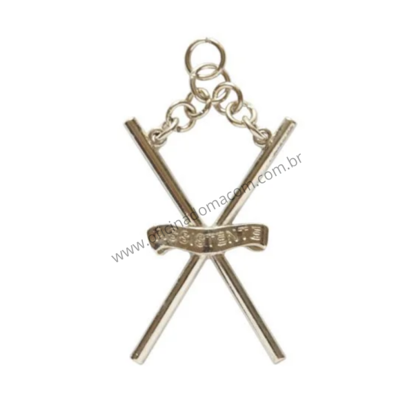 Joia Assistente Diretor de Cerimônia Prata