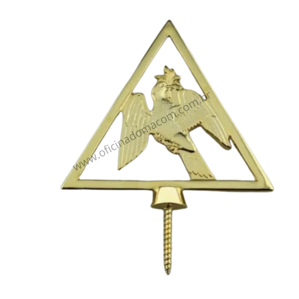 Joia Bastão 1º  Diácono Dourada