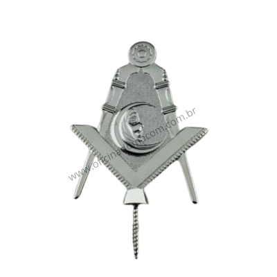 Joia Bastão 2° Diácono RY Americano Prata