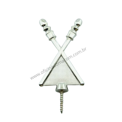 Joia Bastão Mestre de Cerimônia RY Americano Prata