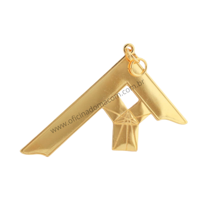 Joia Ex-Venerável RS Dourada