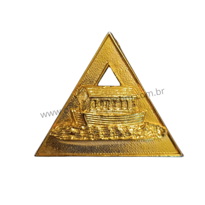 Joia Venerável Comandante Nautas Dourado