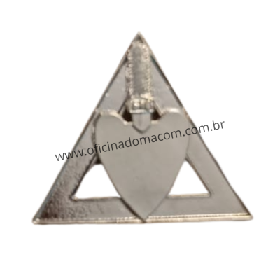 Joia Mestre de Caridade Nautas Prata