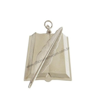 Joia Bibliotecário Prata