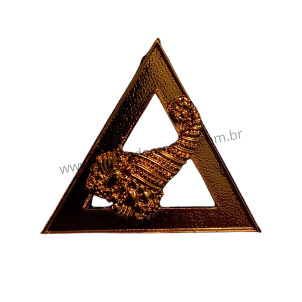 Joia Mestre Banquete ou Mordomo Arco Real Dourada