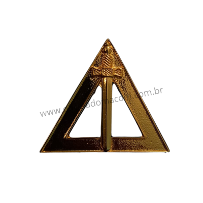 Joia Guardião Arco Real Dourada