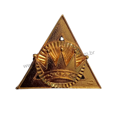 Joia 1 ° Principal Arco Real Dourada