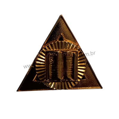 Joia 3° Principal Arco Real Dourada