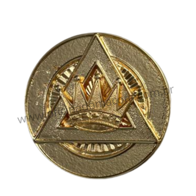 Joia Past Zorobabel Arco Real Dourada