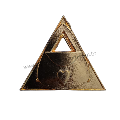 Joia Esmoler Arco Real Dourada