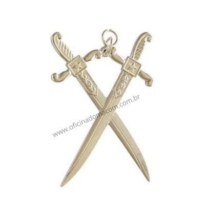 Joia Guarda do Templo / Cobridor Interno Prata