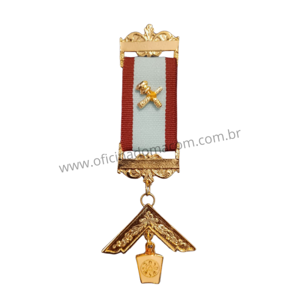 Medalha de Past Master da Marca Dourado