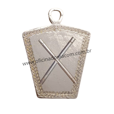 Joia Mestre de Cerimônia Marca Prata