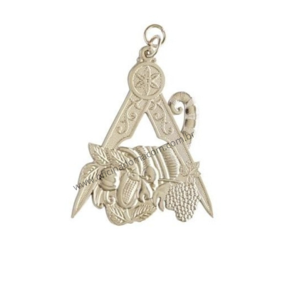 Joia Mestre de Banquete Cornucópia Prata