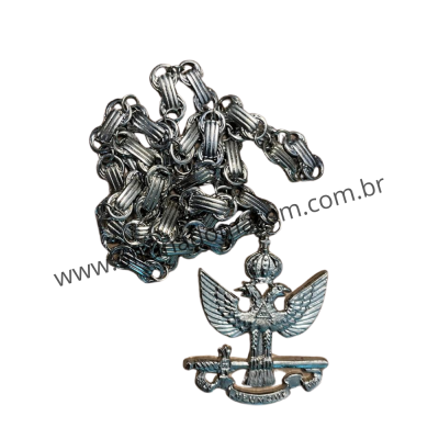 Colar Grau 33 RE Prata